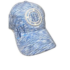 New York Embroidered Hat Cap Robin Ruth Blue Adjustable Unisex